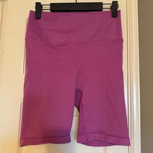 J. Crew Women's Vibrant Magenta Bike Shorts
